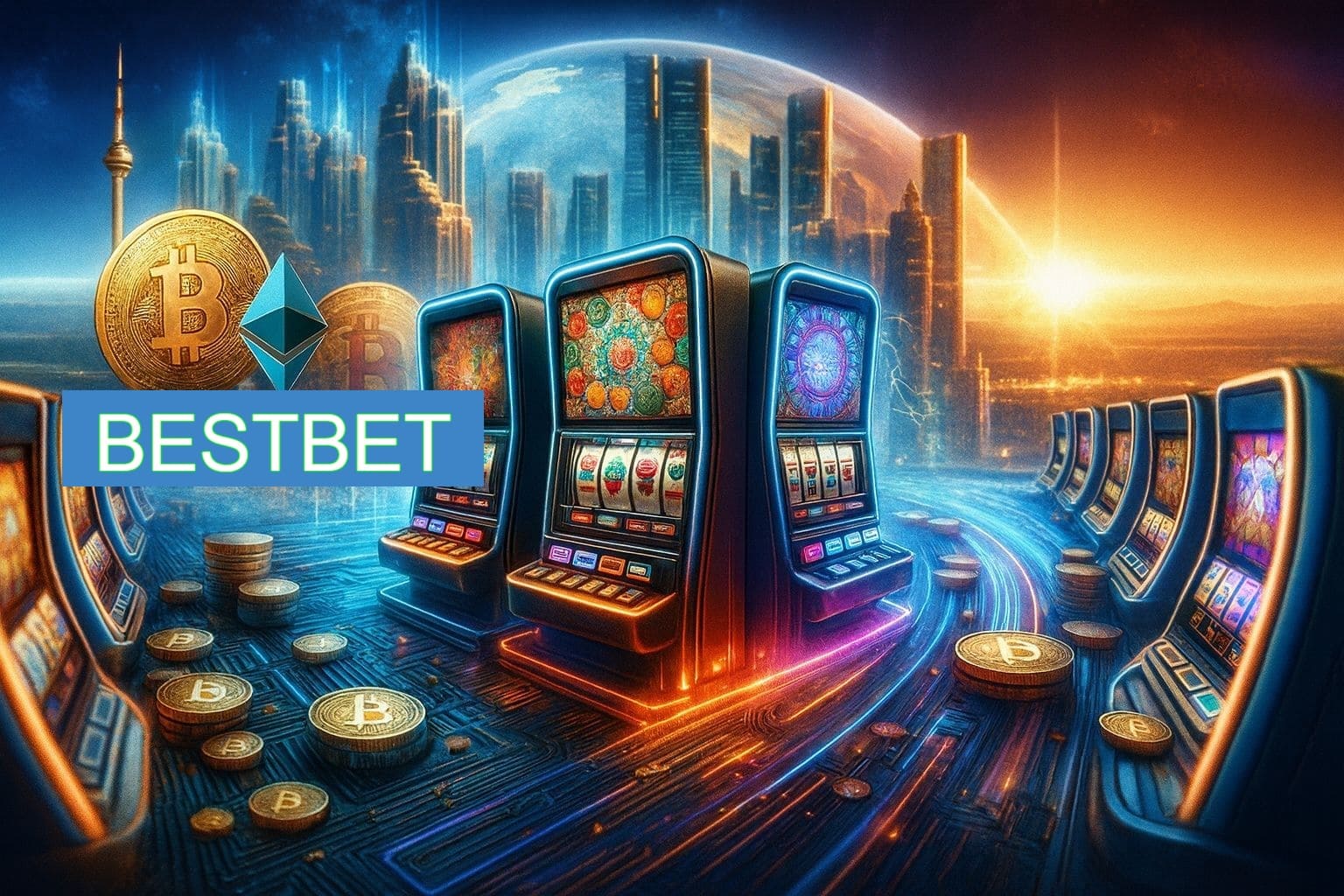 Diversos jogos de caça-níqueis